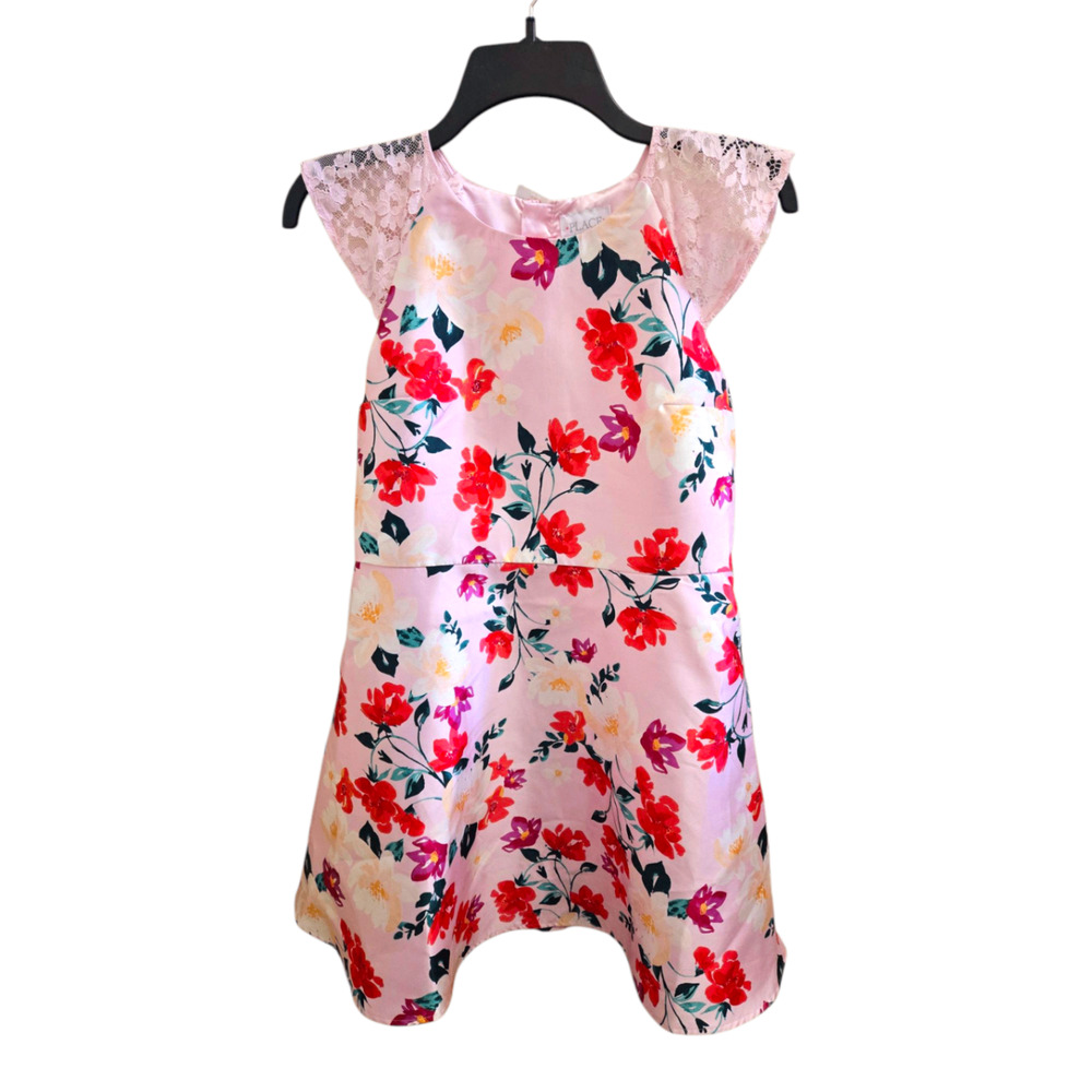 NWT 16 pink floral The Children's Place Dress